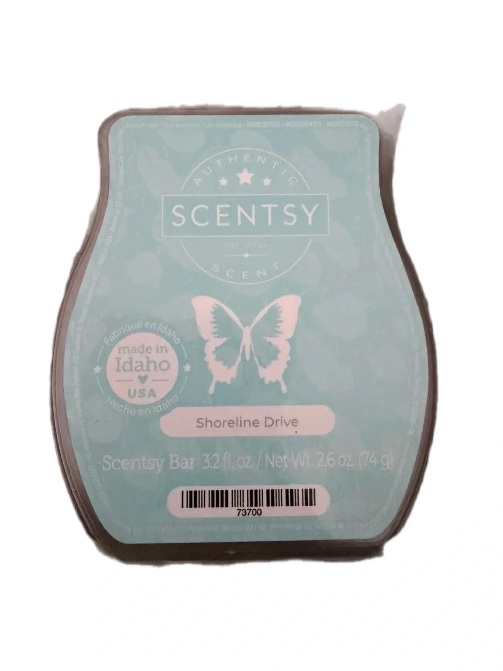 Scentsy Shoreline Drive Wax Bar - Light Teal